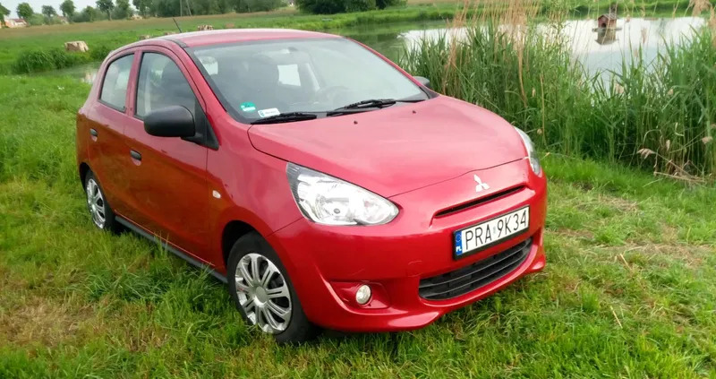 mitsubishi space star wielkopolskie Mitsubishi Space Star cena 20000 przebieg: 44000, rok produkcji 2015 z Goniądz